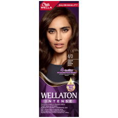 Wella Wellaton Intense Color Cream krémová barva na vlasy 4/0 středně hnědá