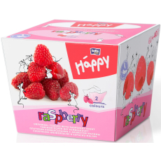 Bella Happy Baby Raspberry hygienické kapesníky 2 vrstvé 80 kusů