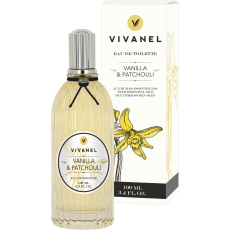Vivian Gray Vivanel Vanilla & Patchouli luxusní toaletní voda s esenciálními oleji pro ženy 100 ml