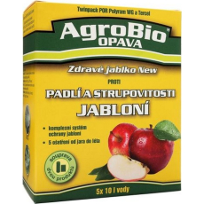 AgroBio Zdravé jablko Plus proti padlí a strupovitosti jabloní souprava 5 ošetření