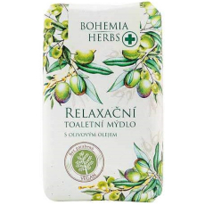 Bohemia Gifts Olivový olej, glycerin a extrakt z citrusů relaxační toaletní mýdlo 100 g