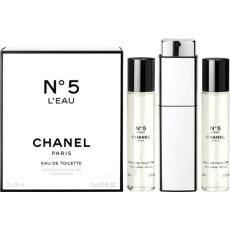 Chanel No.5 L Eau toaletní voda pro ženy komplet 3 x 20 ml