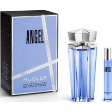 Thierry Mugler Angel parfémovaná voda plnitelný flakon pro ženy 100 ml + parfémovaná voda 7,5 ml, dárková sada