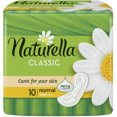 Naturella Classic Normal hygienické vložky s vůní heřmánku 10 kusů