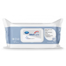 MoliCare Skin Vlhké ošetřující utěrky k péči o osoby s těžkou inkontinencí 50 kusů Menalind