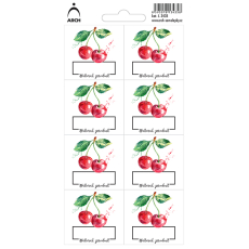 Arch Samolepky na zavařování Třešně/Višně Natural product 8 etiket