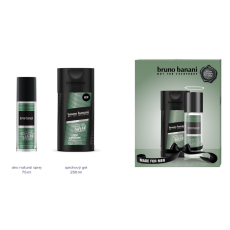 Bruno Banani Made parfémovaný deodorant sklo pro muže 75 ml + sprchový gel 250 ml, dárková sada