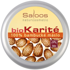 Saloos Bio Karité 100% Bambucké máslo na tělo i obličej 50 ml