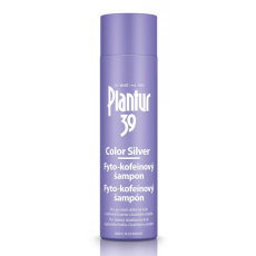 Plantur 39 Color Silver Fyto-kofeinový šampon stříbrný lesk a zářivější barvu proti padání vlasů 250 ml