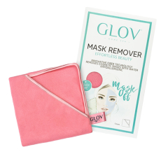 Glov Mask Remover Pink rukavice na odstranění pleťové masky 1 kus