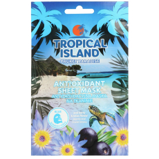 Marion Tropický ostrov Phuket Paradise textilní pleťová maska antioxidační 1 kus
