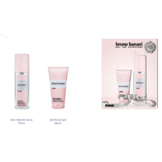 Bruno Banani Woman parfémovaný deodorant sklo pro ženy 75 ml + sprchový gel 50 ml, dárková sada