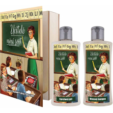 Bohemia Gifts Učitelé sprchový gel 250 ml + šampon na vlasy 250 ml, kniha kosmetická sada