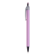 Spoko Stripes kuličkové pero Needle Tip růžové, modrá náplň 0,3 mm