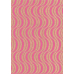 Ditipo Dárkový balicí papír 70 x 200 cm KRAFT Růžové ornamenty