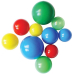 Baby Farlin Sada míčků na koupání barevné 8 kusů