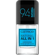 Catrice Natural All in 1 Hardening Base &Top Coat podkladový a krycí lak 10,5 ml