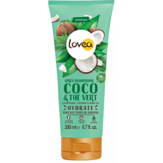 Lovea Kokos a zelený čaj hydratační kondicionér pro všechny typy vlasů 200 ml