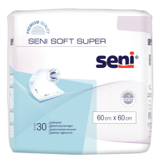 Seni Soft Super hygienické absorpční podložky 4 kapky, 60 x 60 cm 30 kusů