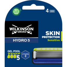 Wilkinson Hydro 5 Gel Pool Sensitive náhradní břity pro muže 4 kusy