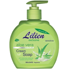Lilien Exclusive Aloe Vera krémové tekuté mýdlo dávkovač 500 ml