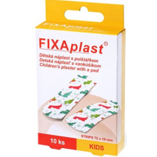 Fixaplast Kids voděodolná náplast pro děti 72 mm x 19 mm 10 kusů