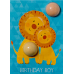 Bomb Cosmetics Birthday Boy Lion Šumivé přání s balistikem 2 x 15 g