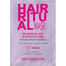 Dermacol Hair Ritual maska pro studené blond odstíny 15 ml