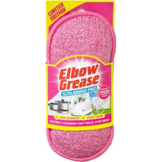 Elbow Grease Pink čistící pratelná houbička na různé povrchy hrubá 19 x 9,5 cm 1 kus
