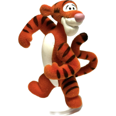 Disney Medvídek Pú Mini figurka - Tygřík stojící se zavřenou pusou, ruce od sebe 1 kus, 5 cm