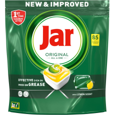 Jar Original All in One Lemon kapsle do myčky nádobí 85 kusů