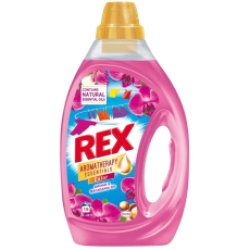 Rex Orchid & Macadamia Oil Aromatherapy Essentials Color gel na praní barevného prádla 19 dávek 0,8 l