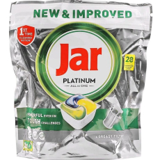 Jar Platinum All in One Lemon kapsle do myčky nádobí 28 kusů 417 g