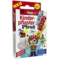 WUNDmed Piráti náplast pro děti 10 kusů