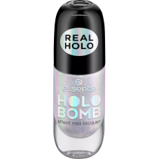 Essence Holo Bomb lak na nehty s holografickým efektem 01 Ridin' Holo 8 ml
