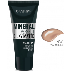 Revers Mineral Perfect Silky Matte hydratační a matující make-up 40 Warm Beige 30 ml