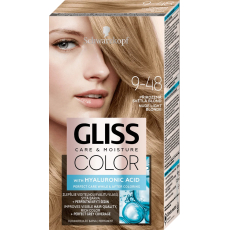 Schwarzkopf Gliss Color barva na vlasy 9-48 Přirozená světlá blond 2 x 60 ml