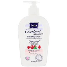 Bella Control Discreet intimní mycí gel 300 ml pumpička