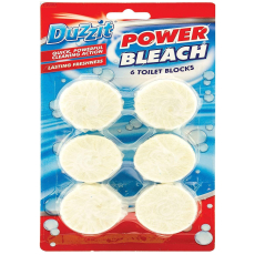 Duzzit Power Bleach WC blok bělící 6 kusů