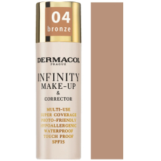 Dermacol Infinity Víceúčelový make-up a korektor 04 Bronze 20 g