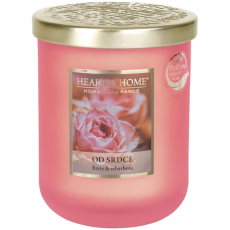 Heart & Home Od srdce sojová vonná svíčka střední hoří až 75 hodin 320 g