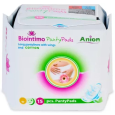 Biointimo Panty Pads Anion denní hygienické vložky 15 kusů