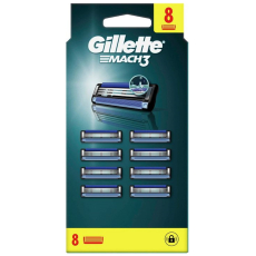 Gillette Mach3 náhradní hlavice 8 kusy, pro muže