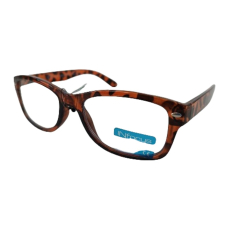 Berkeley Čtecí dioptrické brýle +2 plast, oranžovo-hnědé černé fleky 1 kus R4007-20 INfocus
