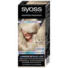 Syoss Professional barva na vlasy 9-53 Zářivě stříbrný