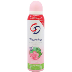 CD Rosentau - Růžový květ a bílý čaj tělový deodorant sprej pro ženy 150 ml