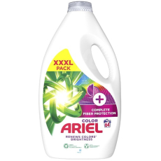 Ariel + Fiber Protection Color tekutý gel na barevné prádlo 64 dávek 3,2 l