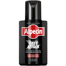 Alpecin Grey Attack Šampon s kofeinem pro tmavší a silnější vlasy 200 ml