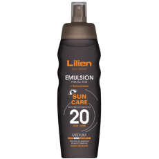 Lilien Sun Active Emulsion SPF20 voděodolná emulze sprej na opalování 200 ml