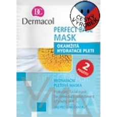Dermacol Perfect Base mask Hydratační gelová maska 2 x 8 g